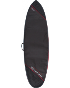 O&E COMPACT DAY MID LENGTH COVER 7'4" BLK/RED