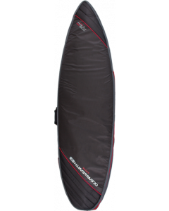 O&E AIRCON SHORTBOARD COVER 7'0" BLK/RED