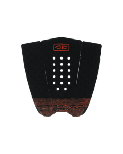 O&E SIMPLE JACK HYBRID WIDE TAIL PAD BLACK/ORG