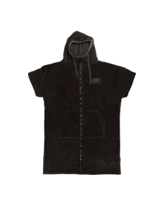 O&E DAWNBREAKER HOODED PONCHO S/M BLACK 