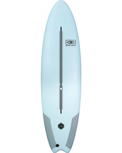 O&E EZI-RIDER SOFTBOARD 7'0" PASTEL BLUE