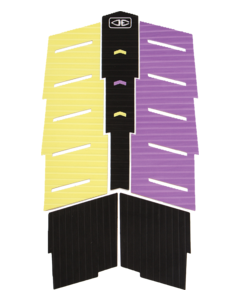 O&E DAKODA WALTERS 5pc CENTER DECK PAD BLK/PUR/YEL