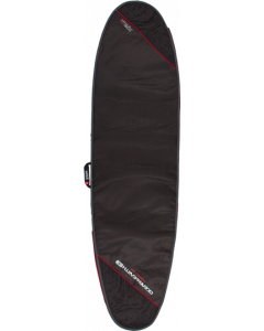 O&E COMPACT DAY LONGBOARD COVER 8'6" BLK/RED