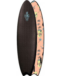 O&E EZI-RIDER SOFTBOARD 6'0" BRAINS BLACK