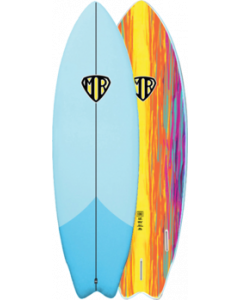 O&E EPOXY SOFTBOARD 6'0"MARK RICHARDS TWIN SKY BLU