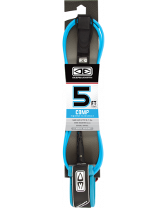O&E MOULDED COMP LEASH 5' BLUE