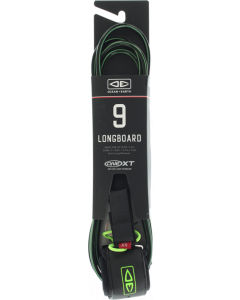 O&E ONE XT LONGBOARD PREMIUM LEASH 9' LIME