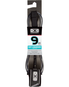 O&E REGULAR SUP/LB LEASH 9' BLACK